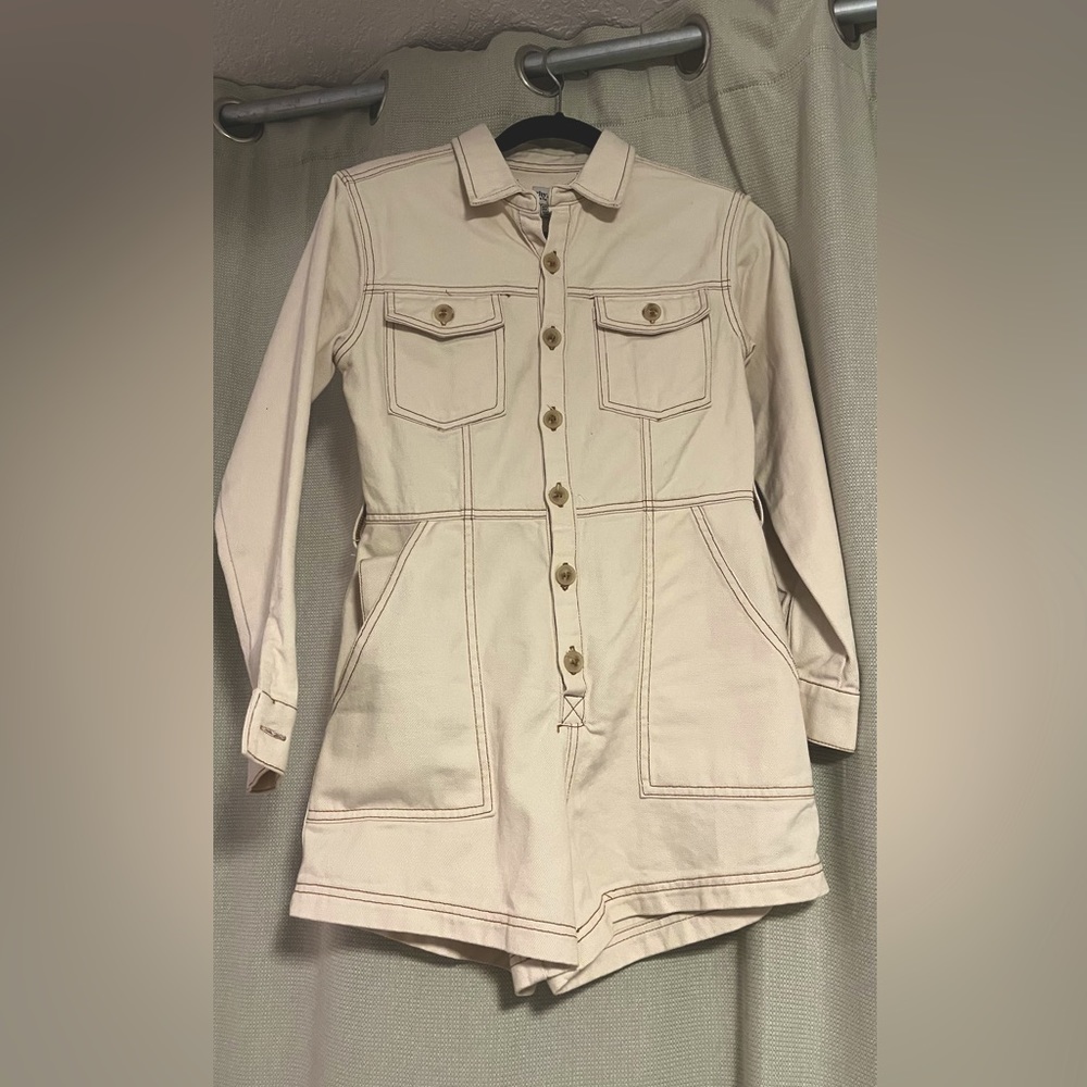 CREAM COVERALLS || RYTHYM Brand